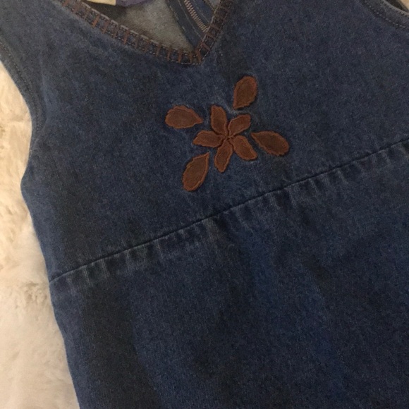 Girl’s Jean Dress - Picture 2 of 4